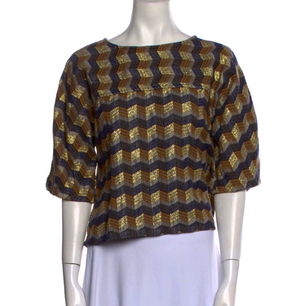 Ace & Jig Metallic Blouse S/P